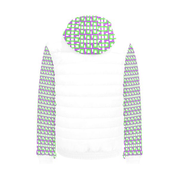 Men's Padded Hooded Jacket - Image 4