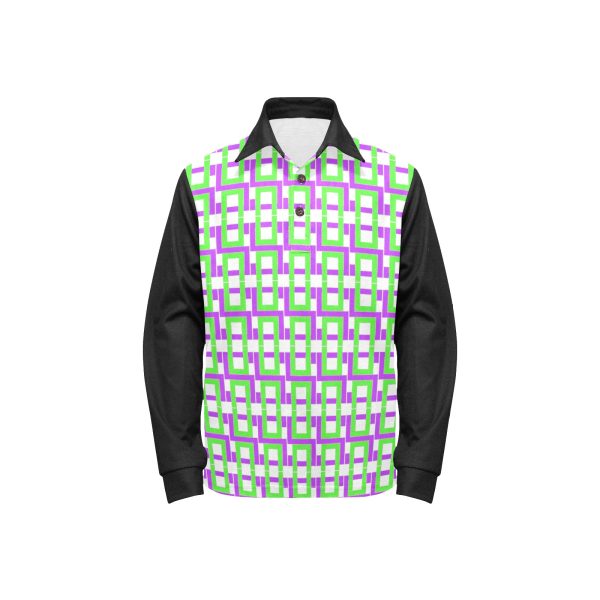 Girls' Long Sleeve Polo Shirt