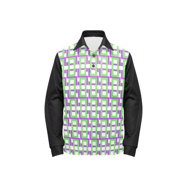 Girls' Long Sleeve Polo Shirt