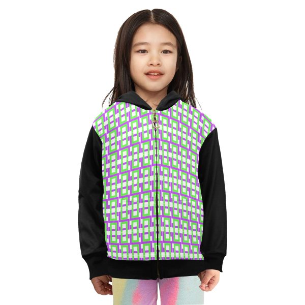 Girls’ Zip-Up Hoodie