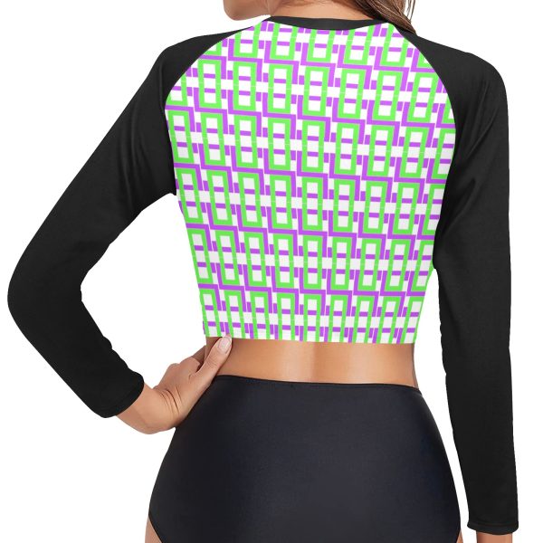Women's Long Sleeve Bikini Top