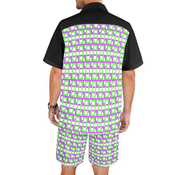 Men's Shirt and Shorts Outfit