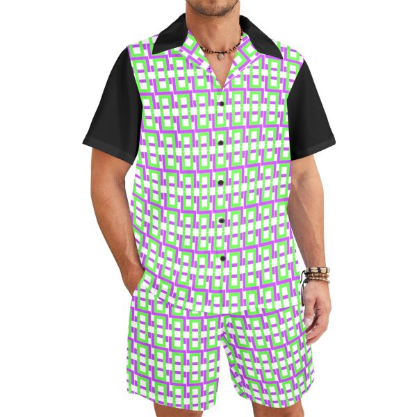 Men's Shirt and Shorts Outfit