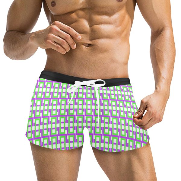 Men's Swim Trunks with Zipper Pocket