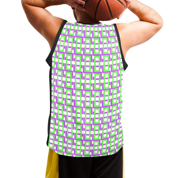 Men's V-Neck Basketball Jersey