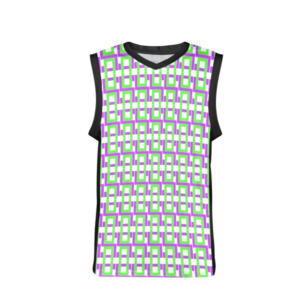 Men's V-Neck Basketball Jersey