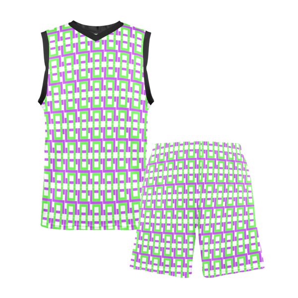 Men's V-Neck Basketball Uniform
