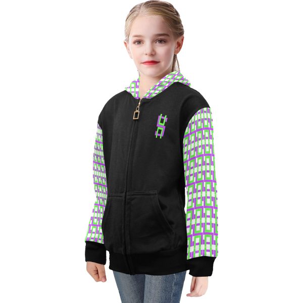 Big Girls' Zip Up Hoodie