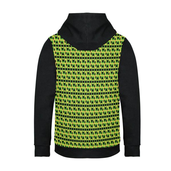 Women's Long Sleeve Fleece Hoodie (Model H55) (D7324785)