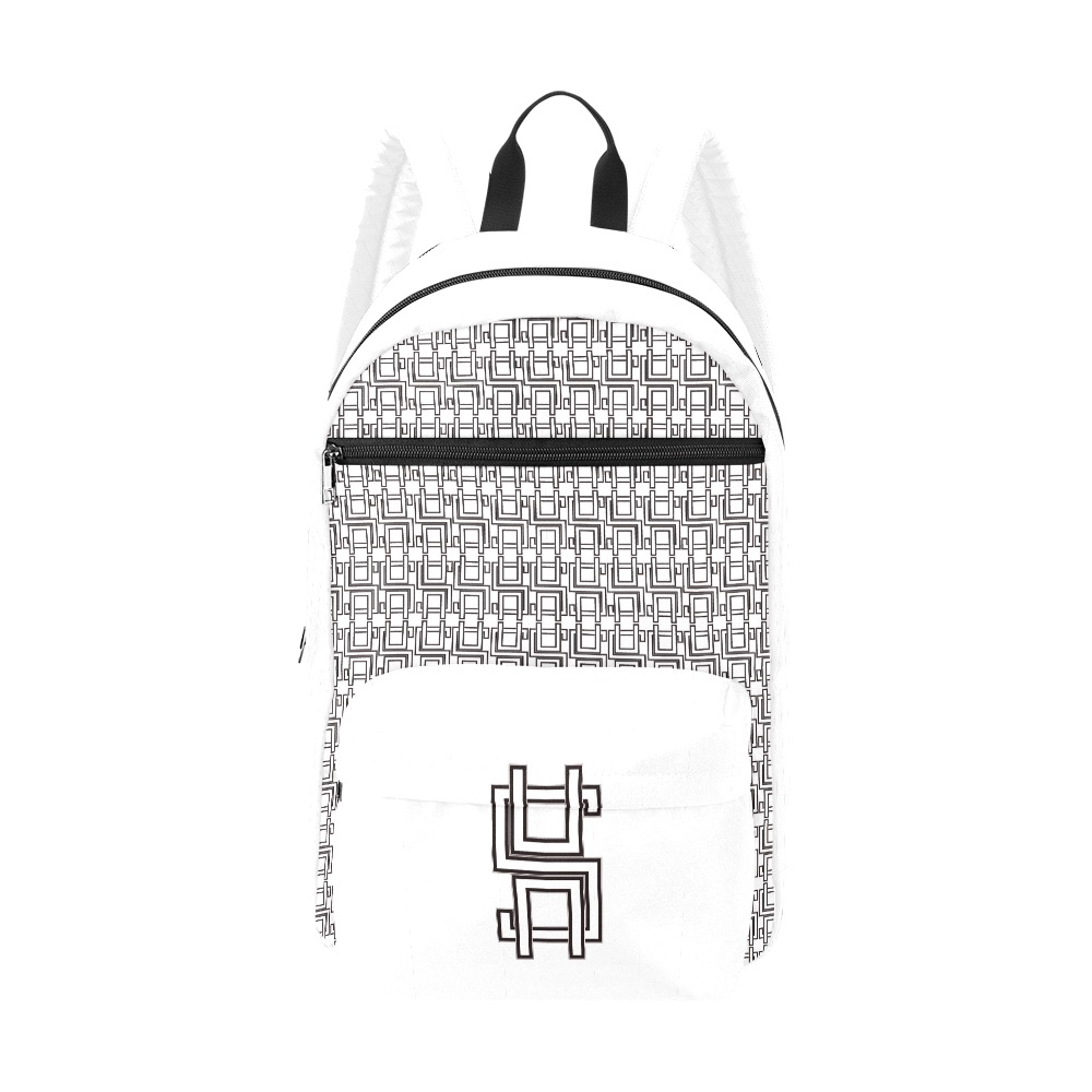 White Large Capacity Travel Backpack