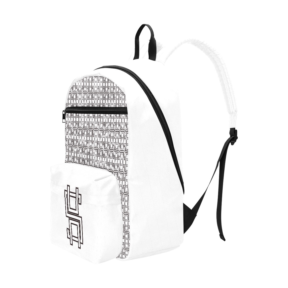 White Large Capacity Travel Backpack
