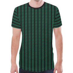 Green Matrix-Style T-Shirt