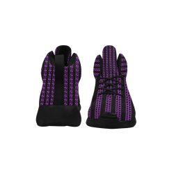 Purple Matrix-Style Chukka Training Shoes