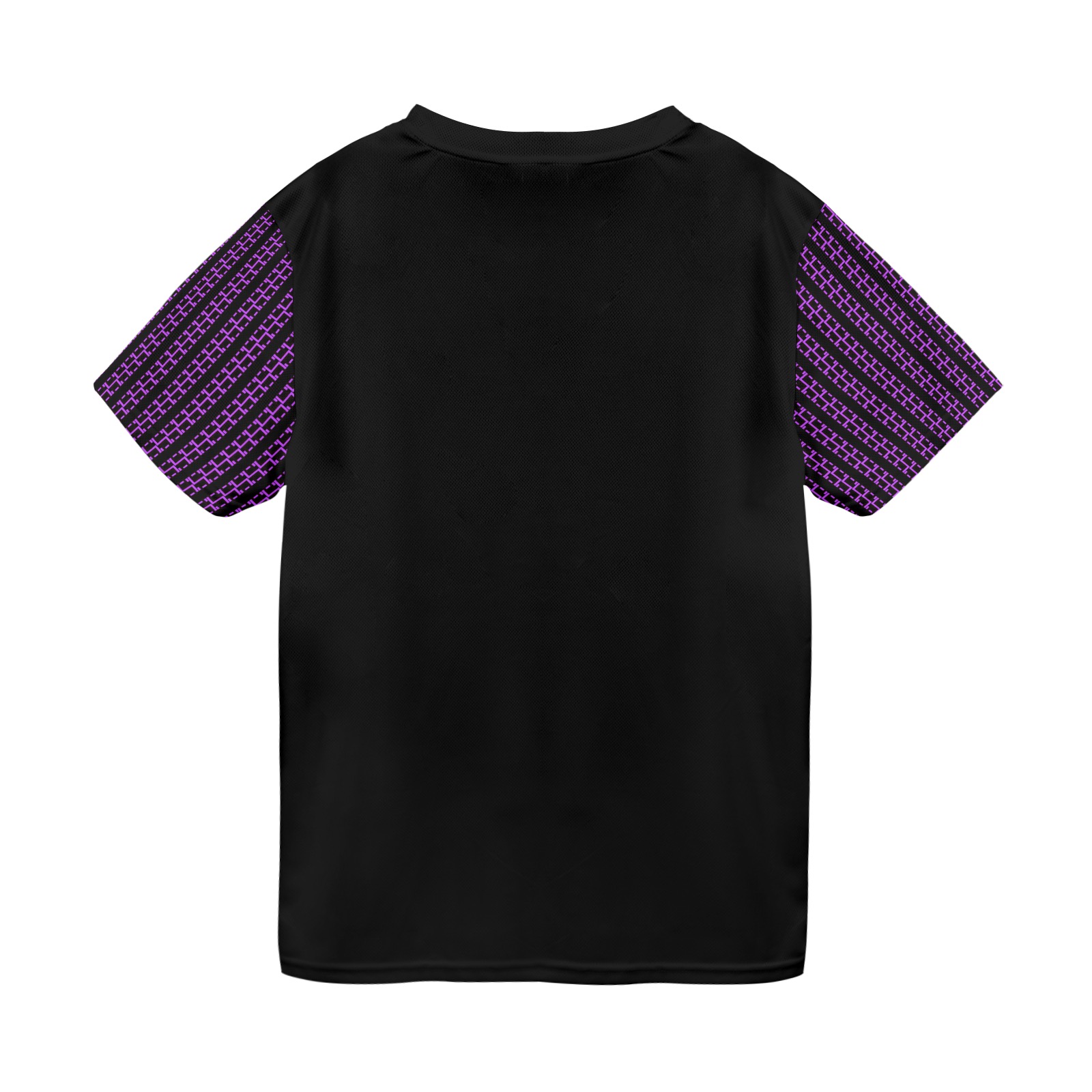Black T-Shirt - Purple Logo