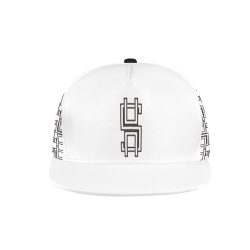 White & Black Baseball Cap