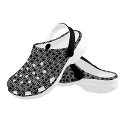Black & White Clogs