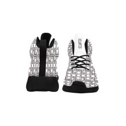 White & Black Chukka Training Shoes