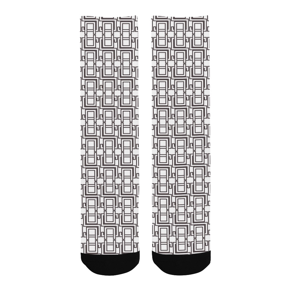 White & Black Socks