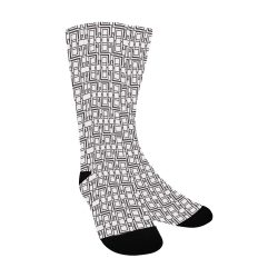 White & Black Socks